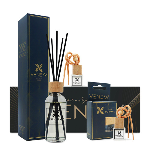 VENEW Подарочный набор для дома мужской venew диффузор ароматизатор для дома парфюм ambre vanille 100