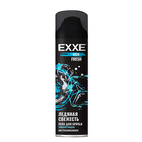 EXXE MEN Пена для бритья Тонизирующая FRESH 200.0 exxe дезодорант спрей fresh spa невидимый 150