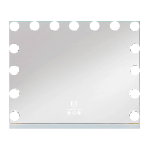 FENCHILIN Профессиональное настольное зеркало с подсветкой, 46х58 scala профессиональное программирование 4 е изд