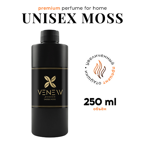 VENEW Наполнитель для ароматического диффузора рефил Unisex moss 250.0 venew наполнитель для ароматического диффузора рефил raf coffee 100