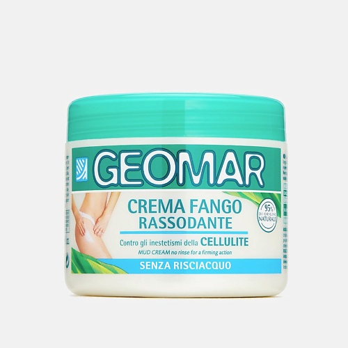 GEOMAR Крем-грязь антицеллюлитный укрепляющий 500.0 geomar натуральное масло сладкого миндаля для тела 250