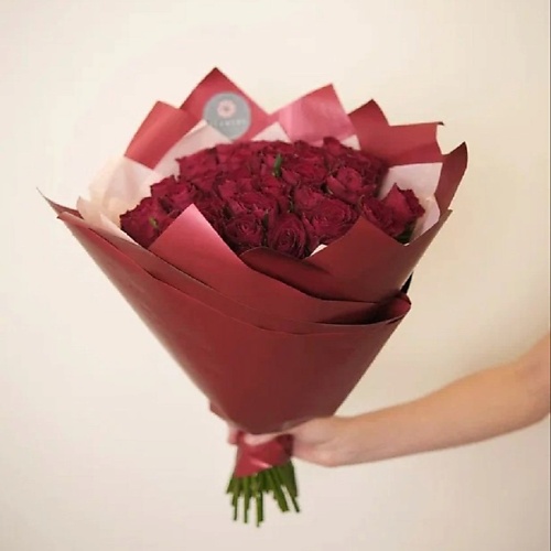 FLOWERY Роза Кения 40 см красные (Standart) 25 шт maluna магические свечи скрутки красные с васильком