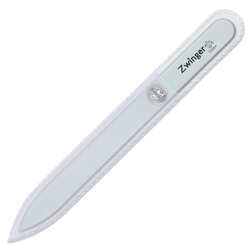 ZWINGER Пилка для ногтей стеклянная, 135 мм двухсторонняя пилка для уголков ногтей excalibur 2188 1 шт