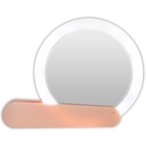 FENCHILIN Зеркало с подсветкой для макияжа карманное лупа veber 5d 2 25x 127 мм с подсветкой на струбцине 8608d
