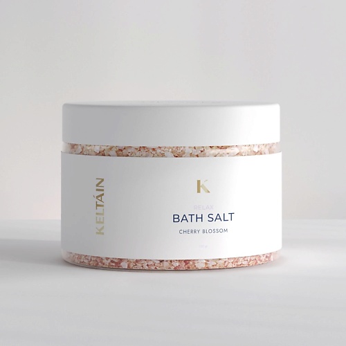 KELTAIN Соль для ванны с ароматом цветущей вишни 350.0 tant mieux соль для ванны с шиммером с ароматом летнего дождя 500