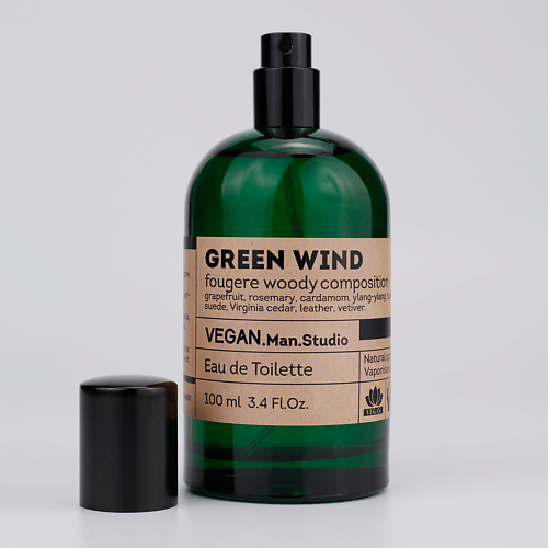 VEGAN.LOVE.STUDIO Туалетная вода мужская Green Wind 100.0 spa ceylon средство для умывания мужская коллекция ладан 100