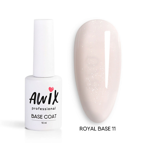 AWIX Камуфлирующая каучуковая база Royal wula nailsoul база каучуковая камуфлирующая 08 перламутровый wula nailsoul 10 мл