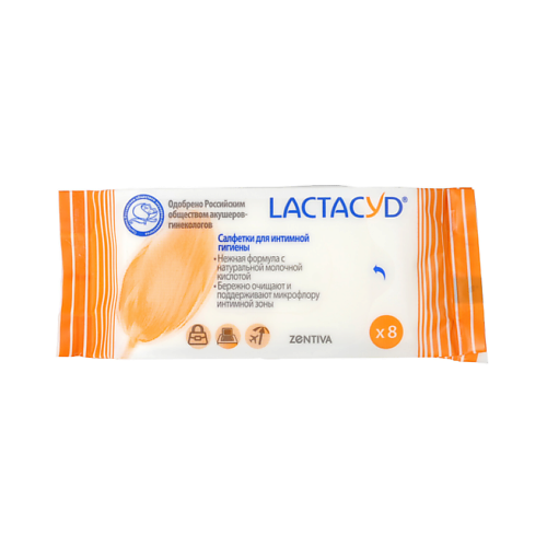 фото Lactacyd салфетки для интимной гигиены 8.0