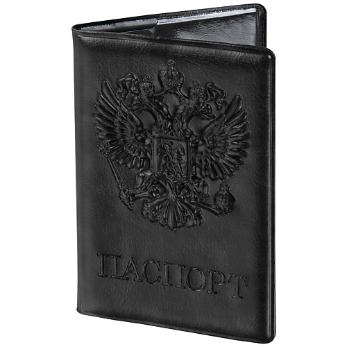 STAFF Обложка для паспорта Герб серебряный герб