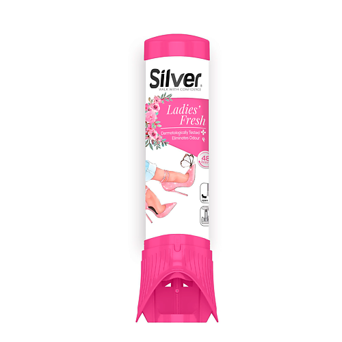 SILVER Spray Дезодорант для обуви Ladies Fresh malizia дезодорант антиперспирант серии fresh care neutral 150