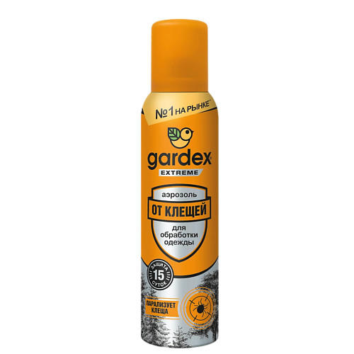 GARDEX Extreme Аэрозоль от клещей 150.0 репеллент от летающих насекомых клещей аэрозоль picnic extreme 150 мл