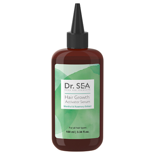 DR. SEA Сыворотка-активатор для роста волос с ментолом и экстрактом розмарина 100.0 сыворотка активатор для роста ресниц белита lab colour 4 мл