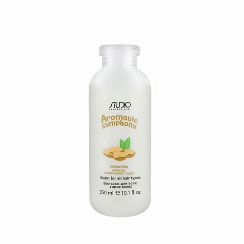 STUDIO Бальзам для всех типов волос Молочко миндального ореха 350.0 бальзам для всех типов волос молоко и мед aromatic symphony 350 мл