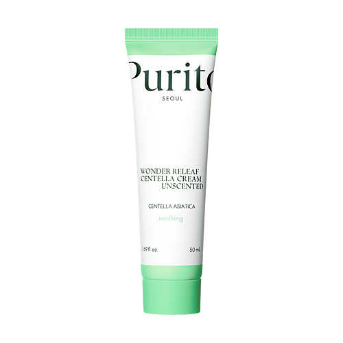 цена Крем для лица PURITO Восстанавливающий крем для чувствительной кожи Wonder Releaf Centella Cream Unscented