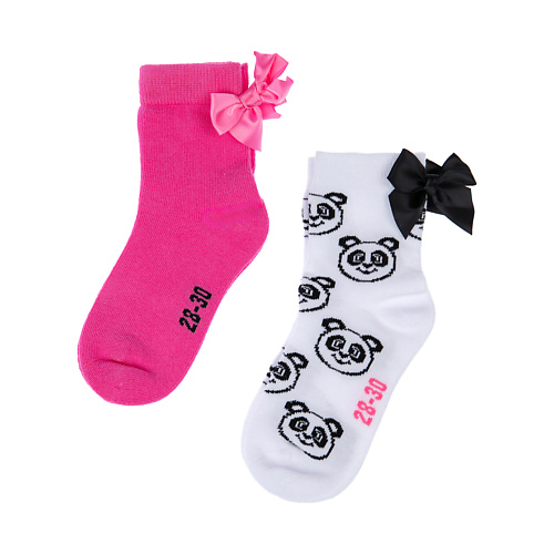 PLAYTODAY Носки трикотажные для девочек, 2 пары в комплекте playtoday носки трикотажные для девочек розовый