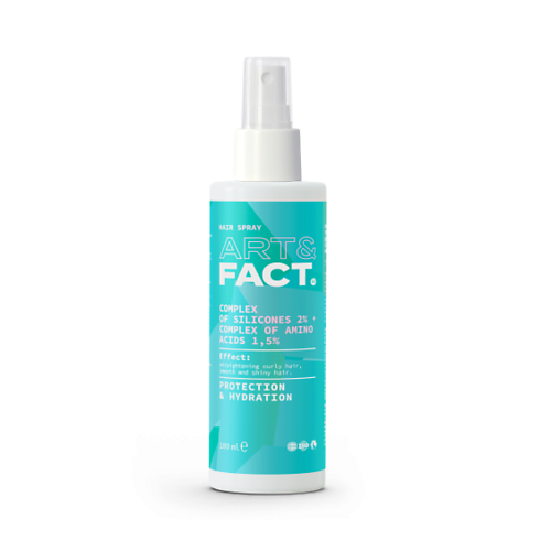 ART&FACT Разглаживающий и увлажняющий термозащитный спрей для волос с комплексом силиконов 100.0 nioxin спрей термозащитный 150 мл