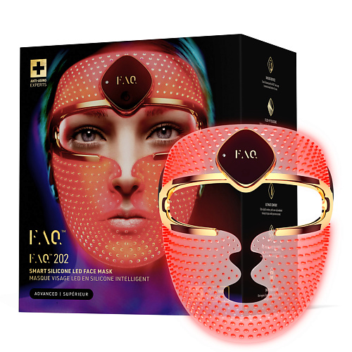 FOREO LED-маска FAQ™ 202 с 7 типами LED-света и NIR-cветом пуп света