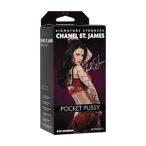 DOC JOHNSON Мастурбатор вагина без вибрации Chanel St. James UR3® Pocket Pussy MPL304330 - фото 1