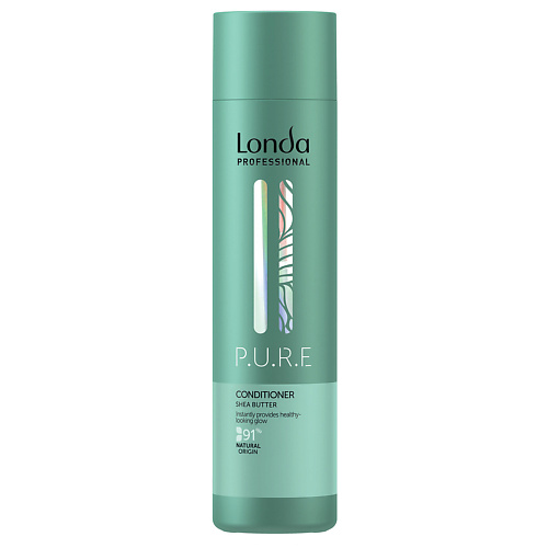 LONDA PROFESSIONAL P.U.R.E Кондиционер для естественного сияния волос 250.0 londa professional 10 81 краска для волос интенсивное тонирование яркий блонд перламутрово пепельный ammonia free 60 мл