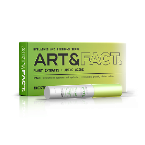 ART&FACT Сыворотка для роста ресниц и бровей с растительными экстрактами и аминокислотами 13.0 сыворотка для бровей foltene 1 шт