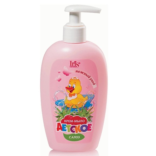 IRIS COSMETIC Крем-мыло ДЕТСКОЕ с алоэ 250.0 babyid детское гель мыло для ежедневного использования для детей с рождения 0 3
