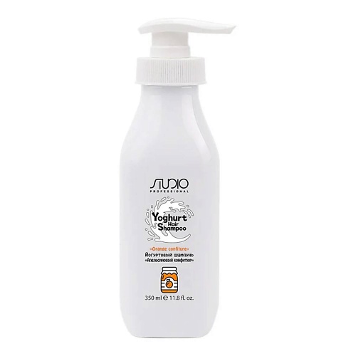 фото Studio йогуртовый шампунь для волос апельсиновый конфитюр 350.0
