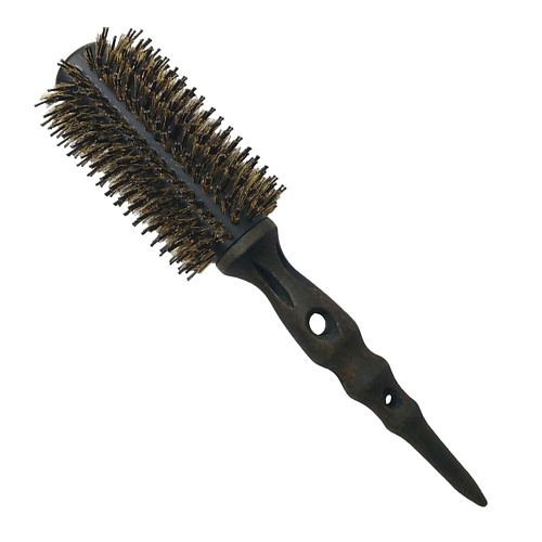 MELONPRO Брашинг с облегченной деревянной ручкой (30 мм), натуральная щетина hairway брашинг hairway glossy wood деревянный комбинированная щетина 28мм 20 рядов
