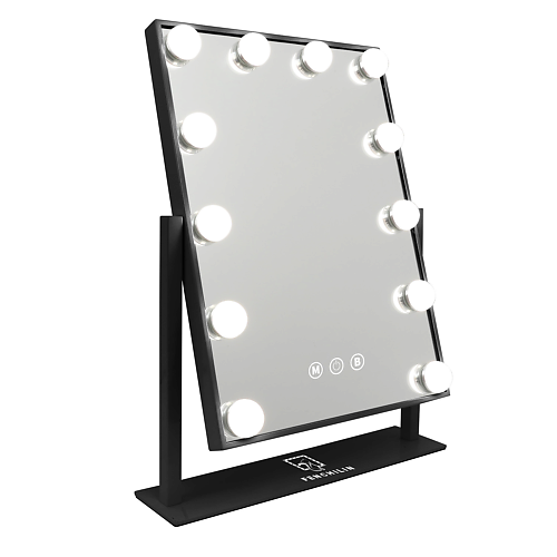 FENCHILIN Профессиональное настольное зеркало с подсветкой, 30х41 см