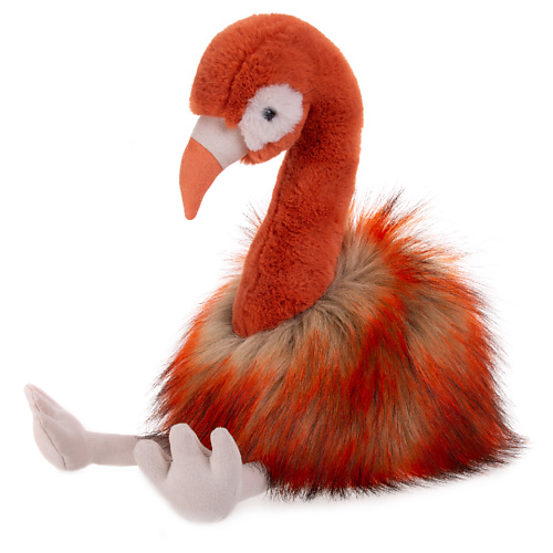 GULLIVER Мягкая игрушка Фламинго Фокси мягкая игрушка сова с ресничками коричневая 11 см