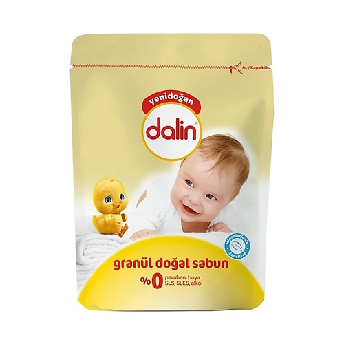 DALIN Гранулированное мыло для стирки детских вещей 500.0 шум падающих вещей
