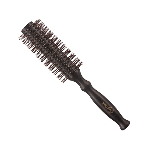 Расческа для волос MELONPRO Брашинг с облегченной деревянной ручкой (38 мм), натуральная щетина denman брашинг керамический 38 мм