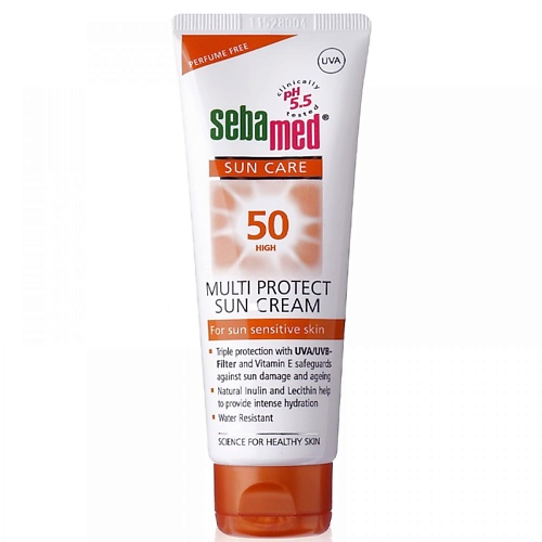 SEBAMED Солнцезащитный крем для чувствительной кожи Multi Protect SPF50 75.0