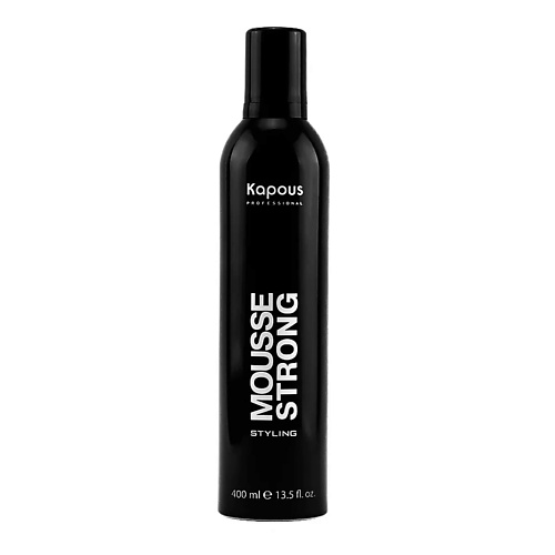 KAPOUS Мусс для укладки волос сильной фиксации Mousse Strong 400.0 восстанавливающий мусс inimitable style treating mousse