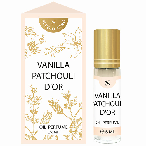 VANILLA Духи масляные Vanilla Patchouli D'Or 6.0 patchouli 1973 духи 100мл