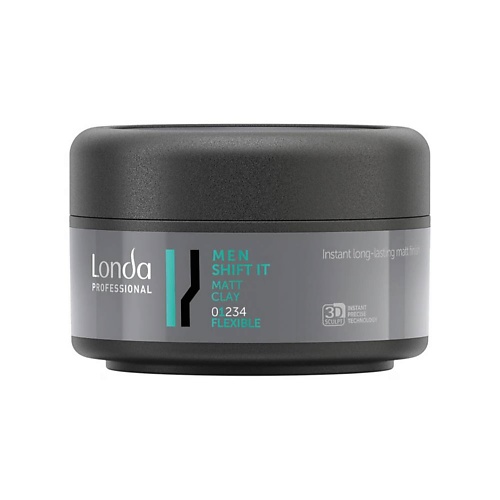 LONDA PROFESSIONAL Матовая глина для волос Man Shift It 75.0 white cosmetics глина для укладки волос 120