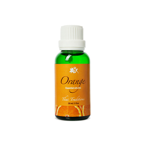 THAI TRADITIONS Эфирное арома масло натуральное для аромалампы увлажнителя воздуха бани Апельсин 30.0 thai traditions масло массажное успокаивающее лаванда 110