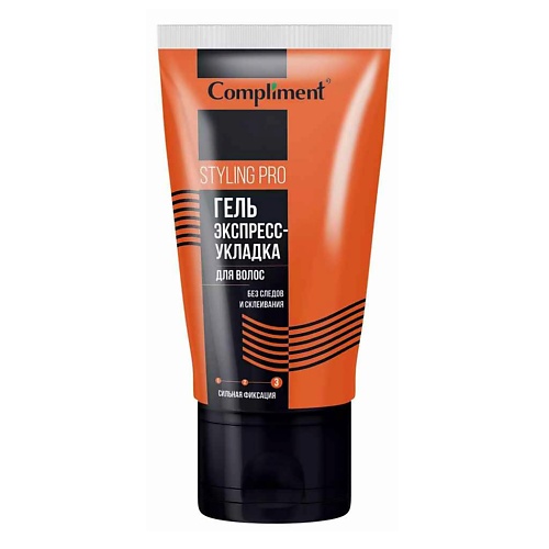 COMPLIMENT Гель Экспресс-укладка для волос сильной фиксации 165.0 compliment крем для ног профилактика мозолей и натоптышей 100
