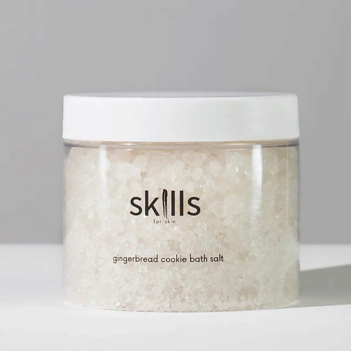 SKILLS FOR SKIN Соль для ванн с ароматом имбирного печенья 380.0 MPL303691 - фото 1