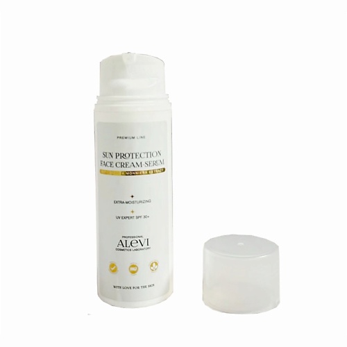 ALEVI Солнцезащитный крем для лица с экстрактом бакопа монье (с антиоксидантами) 100.0 mdoc стик для лица солнцезащитный spf 50 pa