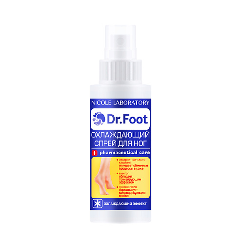 DR. FOOT Охлаждающий спрей для ног 100.0 dr foot охлаждающий спрей для ног 100 0