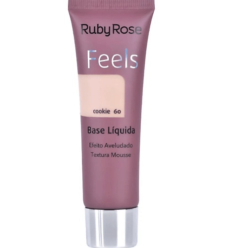 RUBY ROSE Тональный крем для лица FEELS с бархатным финишем крем тональный для лица relouis relouis pro non transfer foundation тон 10