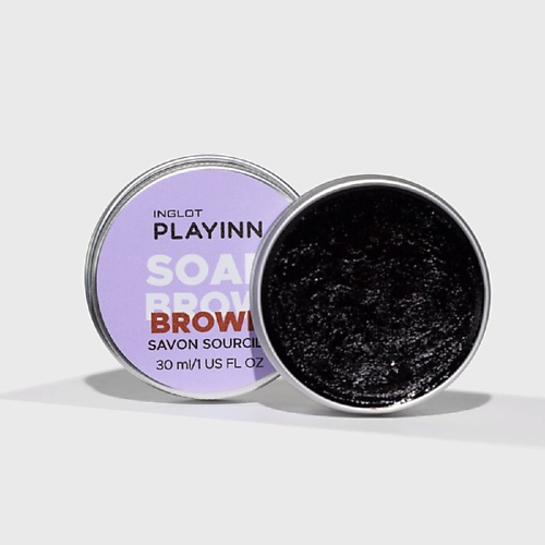 INGLOT Мыло фиксатор Brow soap для укладки бровей 30.0 lerato cosmetic набор для долговременной укладки бровей permanent brow