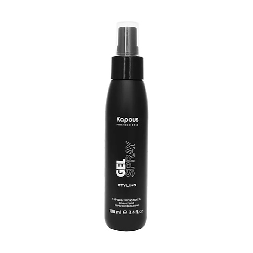 цена Гель для укладки волос KAPOUS Гель-спрей для волос сильной фиксации Gel-spray Strong