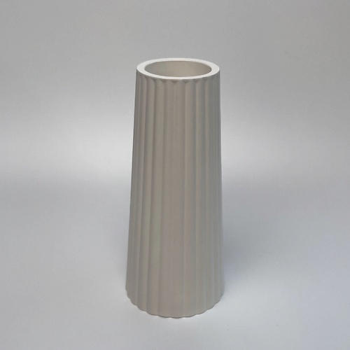 фото Simvolastro ваза для сухоцветов белая гипсовая
