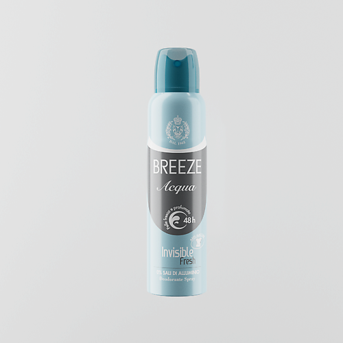 BREEZE Дезодорант для тела в аэрозольной упаковке Aqua 150.0 breeze парфюмированный дезодорант donna 205 100