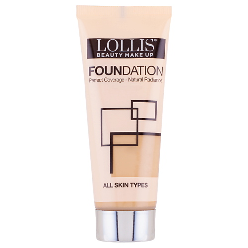 фото Lollis тональный крем для лица foundation perfect coverage