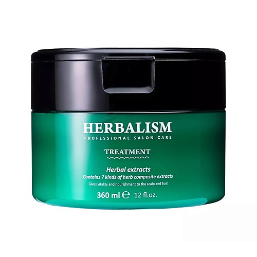 LADOR Маска для волос с травяными экстрактами HERBALISM TREATMENT 360.0 бессиликоновый бальзам для волос lador