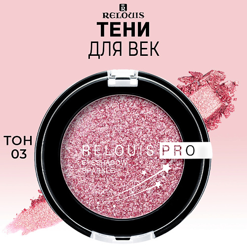 Тени для век RELOUIS PRO Тени для век Eyeshadow Sparkle