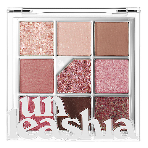 фото Unleashia glitterpedia eye palette палетка теней для век с глиттерами