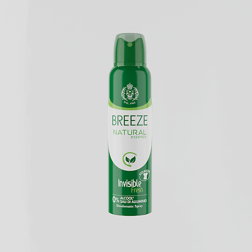 BREEZE Дезодорант для тела в аэрозольной упаковке Natural ESSENCE 150.0 breeze парфюмированный дезодорант donna 205 100